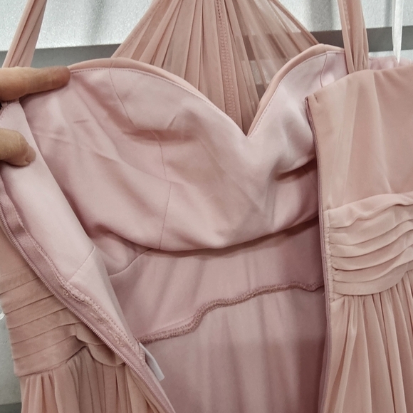 Nwt Birdie Grey Kiko Bridesmaid Maxi Dress in Dusty Rose - Picture 13 of 13